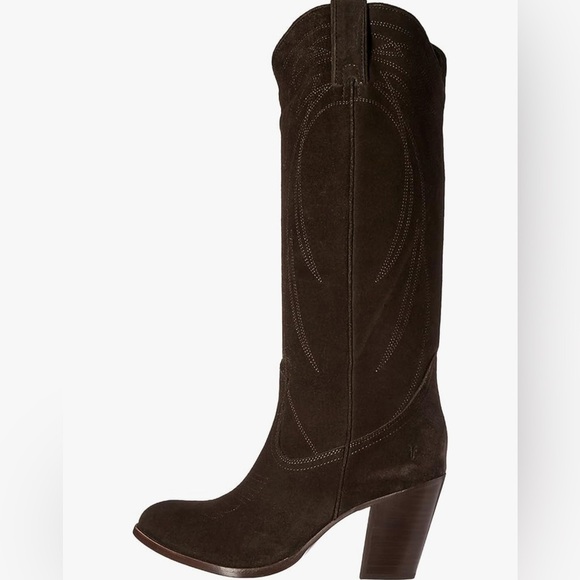 Frye Women’s Suede ‘Llana’ Pull on Boot in ‘Fatigue’ |Size 6.5| - Picture 8 of 13